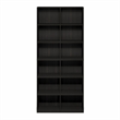 Furinno BASIC 12-Cube Open Bookcase Storage Organizer 12 x 32 x 71 in Espresso