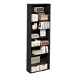Furinno BASIC 8-Tier Open Bookcase Storage Organizer 12 x 24 x 71 in Espresso