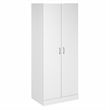 Furinno Robin Wardrobe Closet with Hanging Rod in White
