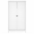Furinno Robin Storage Kitchen Cabinet with 2 Doors 60H in White