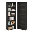 Furinno JAYA Set of 2 6-Tier Bookshelf 9.5 x 24.6 x 71 in Espresso