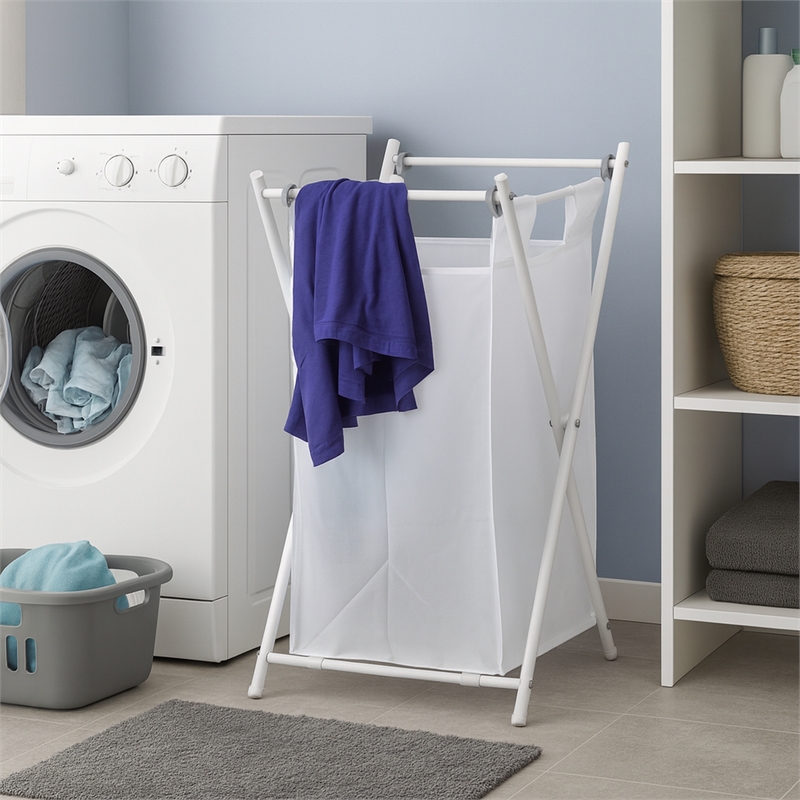 Furinno WAYAR Collapsible Laundry Baskets for Dirty Clothes in Single