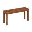 Furinno TIOMAN Outdoor Bench with Backless in Light Wood