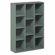 Furinno LUDER 11-Cube Reversible Bookcase in Sage Green