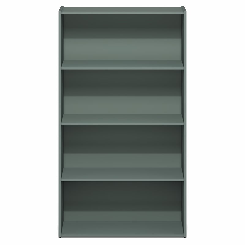 Furinno PASIR 4-Tier Bookshelf in Bookcase in Sage Green
