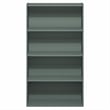Furinno PASIR 4-Tier Bookshelf in Bookcase in Sage Green