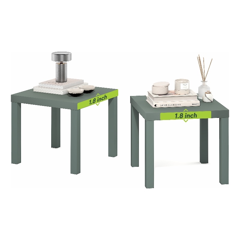 Furinno CLASSIC Set of 2 End Table 1.8