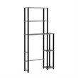 Furinno TURN-N-TUBE 5-Shelf Over The Toilet Storage Shelf in Grey Oak