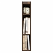 Furinno FULDA 3-Tier Narrow Bookshelf 6-In Width Storage Shelf Amber Pine