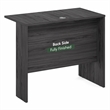 Furinno ROGER 35 Inch Office Desk Reversible Return Coastal Grey