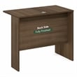 Furinno ROGER 35 Inch Office Desk Reversible Return Modern Walnut