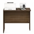 Furinno ROGER 35 Inch Office Desk Reversible Return Modern Walnut