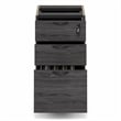 Furinno ROGER 3-Drawer Fixed Pedestal Filing Cabinet with Lock Coastal Grey