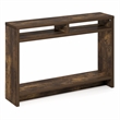 Furinno VIOLA 3-Tier Narrow Console Table Extra Thick Frame Amber Pine
