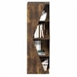 Furinno ECON Stackable 2-in-1 Bookshelf 4-Tier Corner Bookcase Amber Pine
