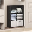 Furinno REED 3-Tier Closet Organizer Open Shelf Americano