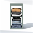 Furinno CUBIC 2-Cube Closet Organizer Open Shelf Extra Thick Frame Sage Green