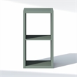 Furinno CUBIC 2-Cube Closet Organizer Open Shelf Extra Thick Frame Sage Green