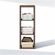 Furinno CUBIC 3-Cube Closet Organizer Open Shelf Extra Thick Frame Amber Pine