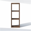 Furinno CUBIC 3-Cube Closet Organizer Open Shelf Extra Thick Frame Amber Pine