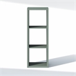 Furinno CUBIC 3-Cube Closet Organizer Open Shelf Extra Thick Frame Sage Green