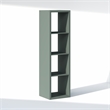 Furinno CUBIC 4-Cube Open Shelf Extra Thick Frame Sage Green
