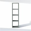 Furinno CUBIC 4-Cube Open Shelf Extra Thick Frame Sage Green