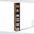 Furinno CUBICLE 6-Tier Closet Organizer Open Shelf Storage Amber Pine