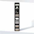 Furinno PASIR 8-Tier Closet Organizer AdJUSTable Open Shelf 12-Inch Blackwood