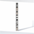 Furinno FULDA 8-Tier Closet Organizer AdJUSTable Open Shelf 6-Inch White
