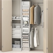 Furinno PASIR 10-Tier Closet Organizer AdJUSTable Open Shelf 12