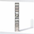 Furinno PASIR 10-Tier Closet Organizer AdJUSTable Open Shelf 12