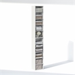 Furinno PASIR 10-Tier Closet Organizer AdJUSTable Open Shelf 12