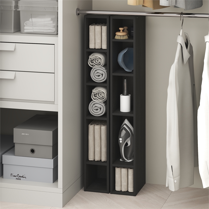 Furinno FULDA 10-Tier Closet Organizer AdJUSTable Open Shelf 6