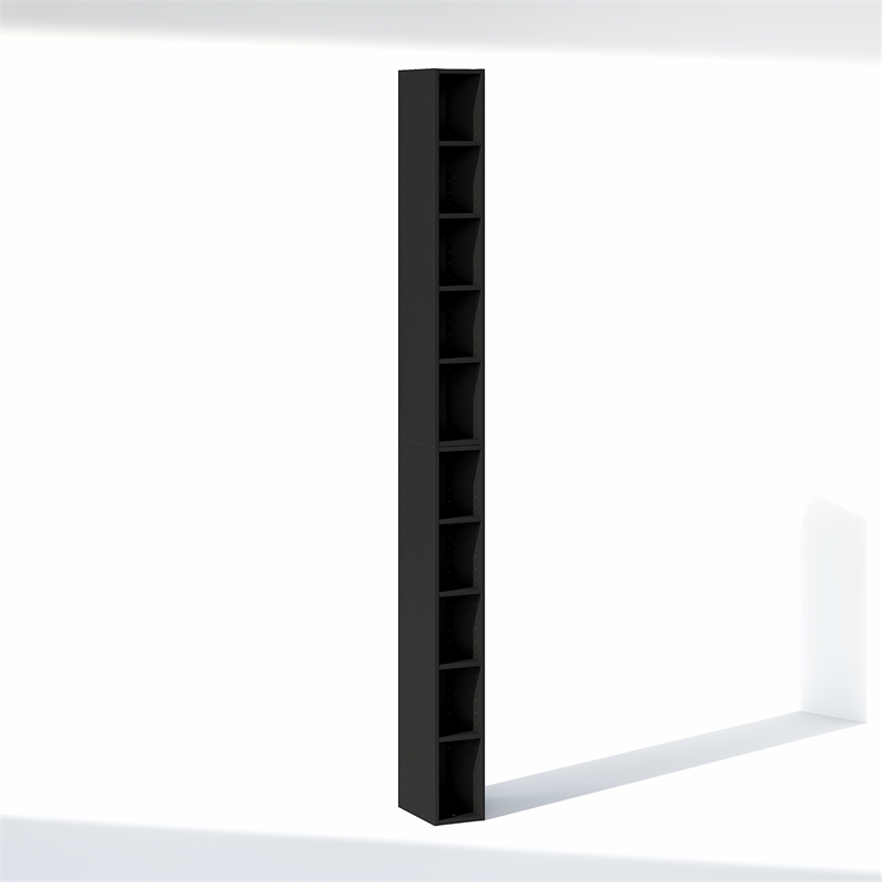 Furinno FULDA 10-Tier Closet Organizer AdJUSTable Open Shelf 6