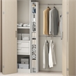 Furinno FULDA 10-Tier Closet Organizer AdJUSTable Open Shelf 6