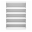 Furinno FANO 5-Tier Stackable Shoe Rack for Closet Entryway White