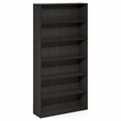 Furinno PASIR 6-Tier Open Storage Bookcase 9.4x31.5x63 Espresso