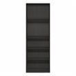 Furinno JAYA 5-Tier Open Storage Bookshelf 9.5x24.6x71.1 Espresso