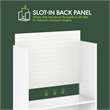 Furinno JAYA 5-Tier Open Storage Bookshelf 9.5x24.6x71.1 White