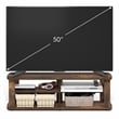 Furinno NELLY TV Center Soft Edges Open Shelves up to 50
