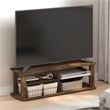 Furinno NELLY TV Center Soft Edges Open Shelves up to 50