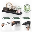 Furinno TANNA Set of 2 9x35 2