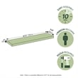 Furinno TANNA Set of 2 12x47 2