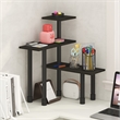 Furinno TURN-N-TUBE 3-Tier AdJUSTable Countertop Corner Organizer Espresso
