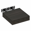 Furinno TANNA 9 x 9 2-in Thick Invisible Brackets Floating Shelves Tobacco Oak