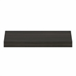 Furinno TANNA 9 x 24 2-in Thick Invisible Brackets Floating Shelves Tobacco Oak