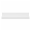 Furinno TANNA 9 x 24 2-in Thick Invisible Brackets Floating Shelves White