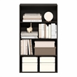 Furinno JAYA 4-Tier Open Shelving Book Shelf 9.5 x 23.6 x 41.9 Espresso