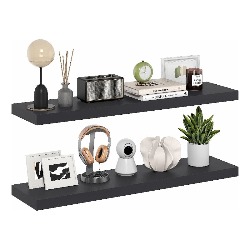 Furinno RAVEL 27.5 D x 54 W Washer Dryer Countertop Edge Rails White